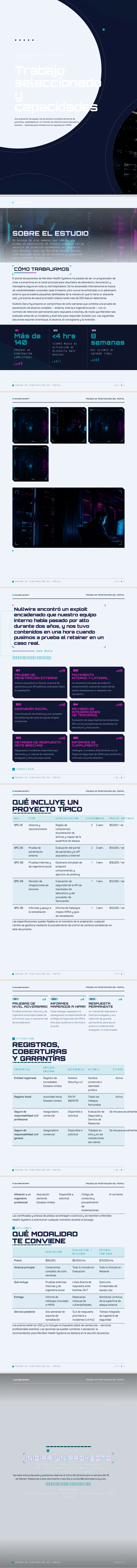 Cyberpunk — ejemplo completo generado por Waxe
