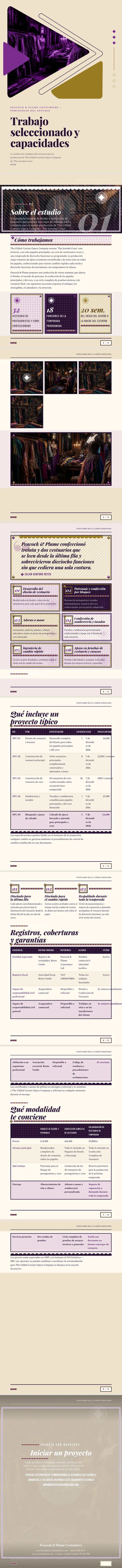 Maximalismo — ejemplo completo generado por Waxe