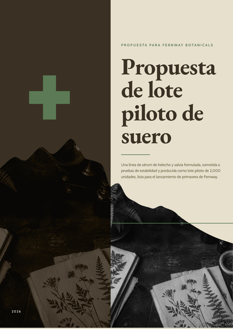 A finished proposal rendered in a naturaleza look