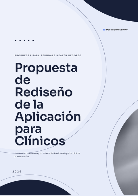 A finished proposal rendered in a morfismo look