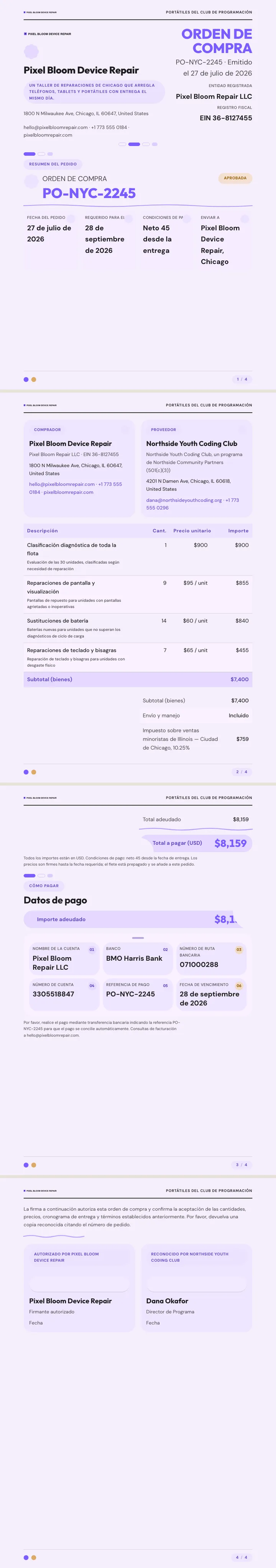 Material You — ejemplo completo generado por Waxe