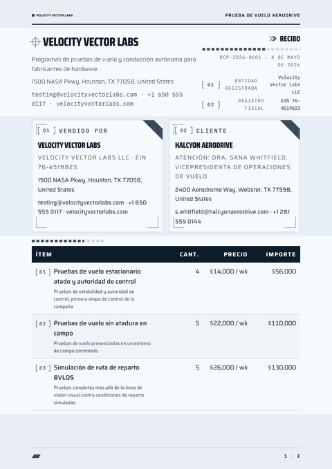 A finished receipt rendered in a futurista look