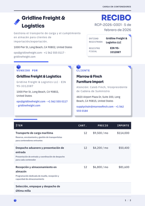A finished receipt rendered in a 3d look