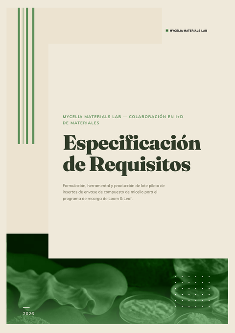 A finished requirements document rendered in a naturaleza look