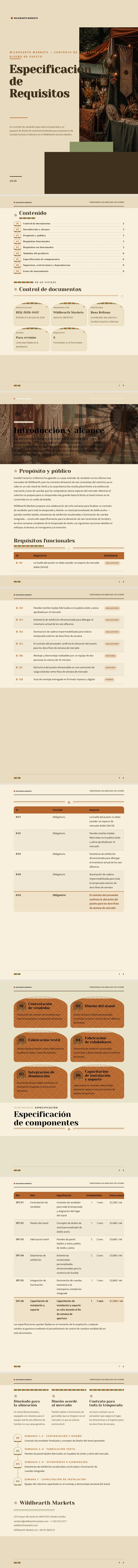 Boho / Bohemio — ejemplo completo generado por Waxe