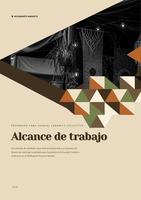 A finished scope of work rendered in a estilo de vida look