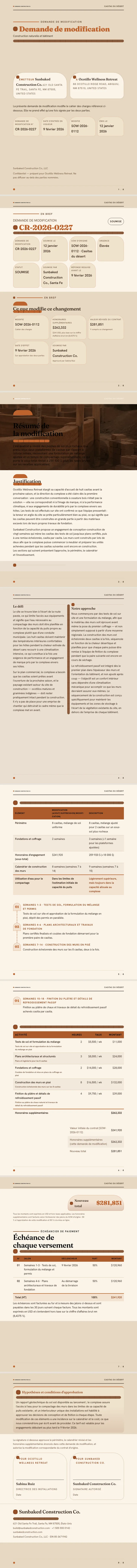 Terracotta / terreux — exemple complet généré par Waxe