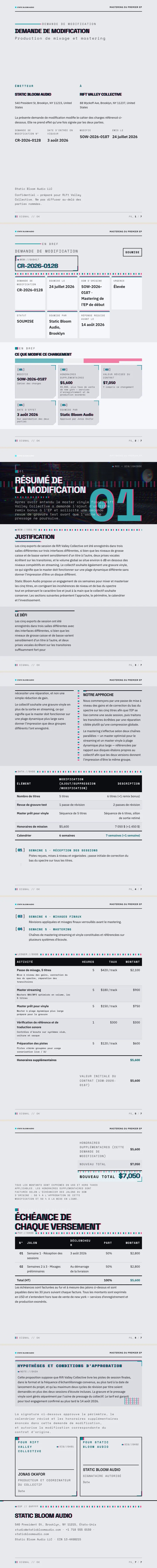 Art glitch — exemple complet généré par Waxe