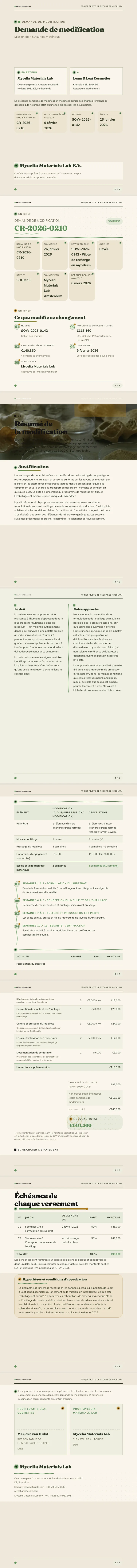 Organique / Biomorphique — exemple complet généré par Waxe