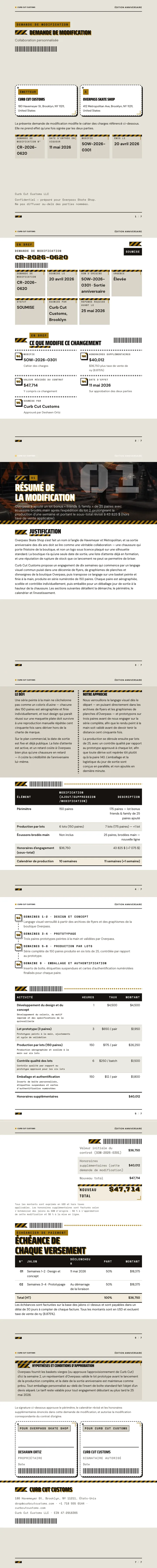 Streetwear — exemple complet généré par Waxe
