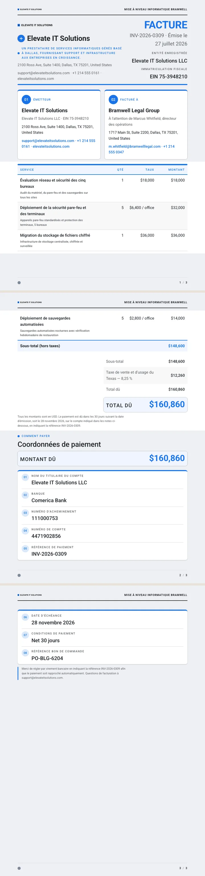 Material Design — exemple complet généré par Waxe