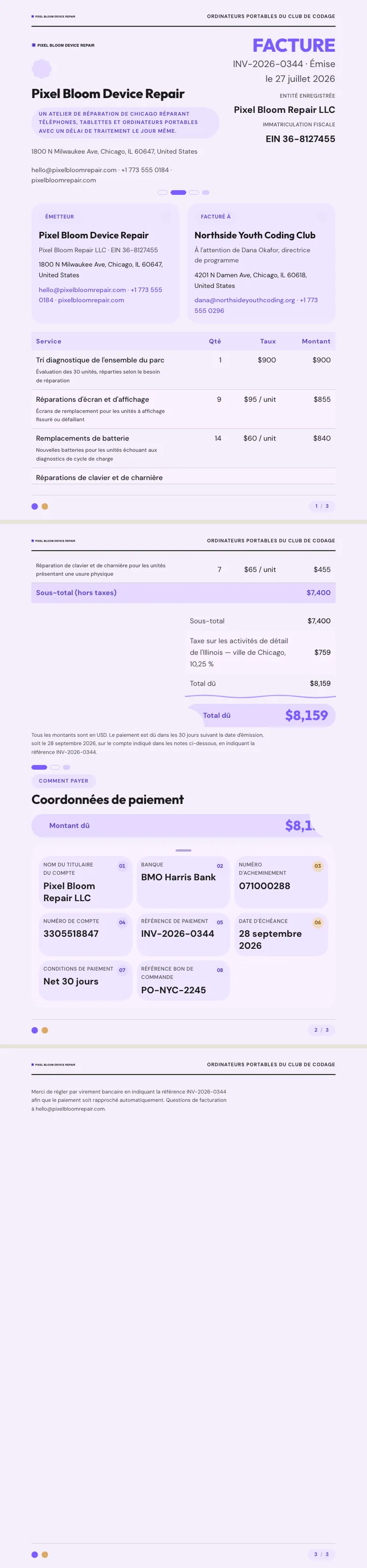 Material You — exemple complet généré par Waxe