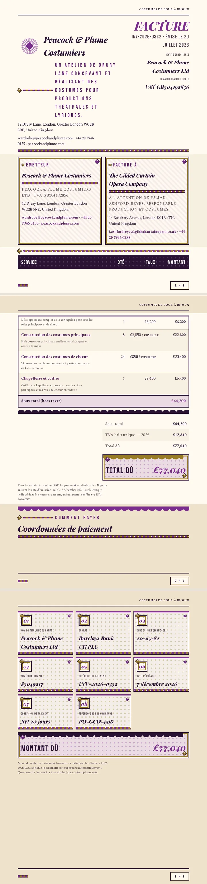 Maximalisme — exemple complet généré par Waxe