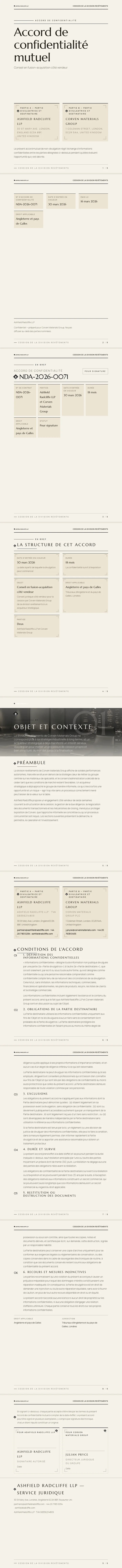 Luxe noir — exemple complet généré par Waxe