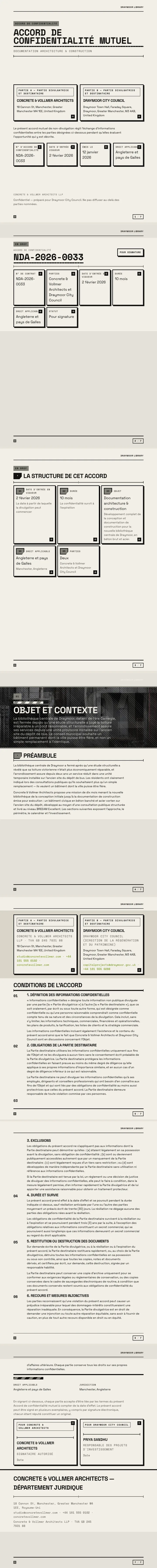 Brutalisme — exemple complet généré par Waxe