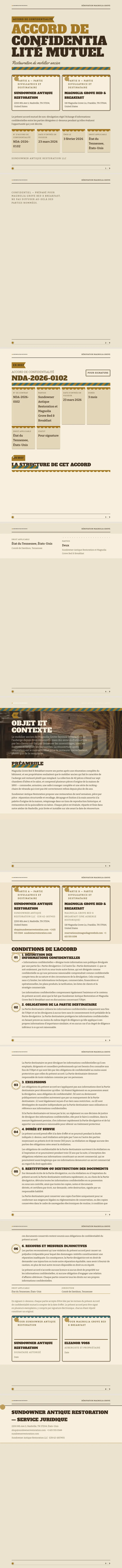 Rétro / Vintage — exemple complet généré par Waxe
