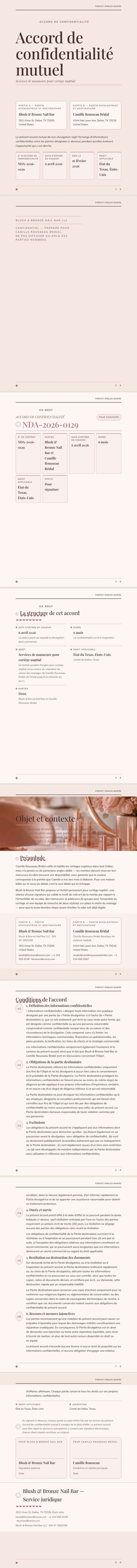 Or rose — exemple complet généré par Waxe
