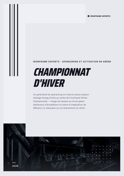 A finished pitch deck rendered in a jeu & pop look