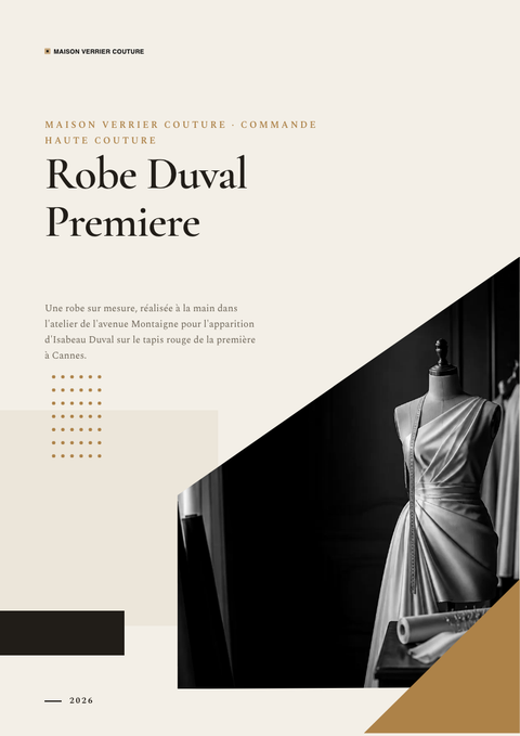 A finished pitch deck rendered in a style de vie look