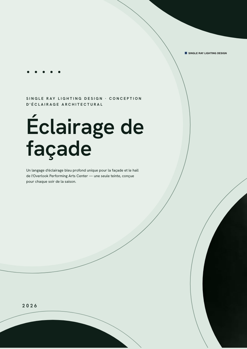 A finished pitch deck rendered in a couleur look