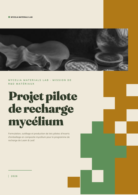 A finished pitch deck rendered in a nature look