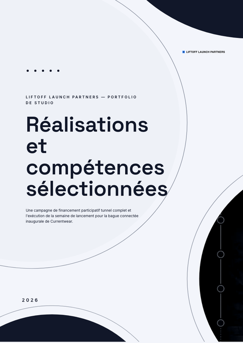 A finished portfolio rendered in a mouvement look