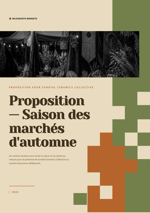 A finished proposal rendered in a style de vie look
