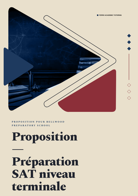 A finished proposal rendered in a divers look