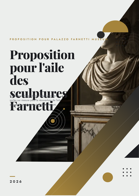A finished proposal rendered in a luxe look