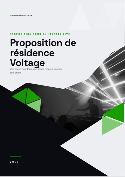 A finished proposal rendered in a couleur look