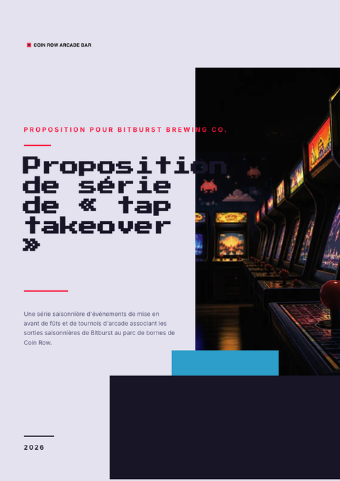 A finished proposal rendered in a jeu & pop look