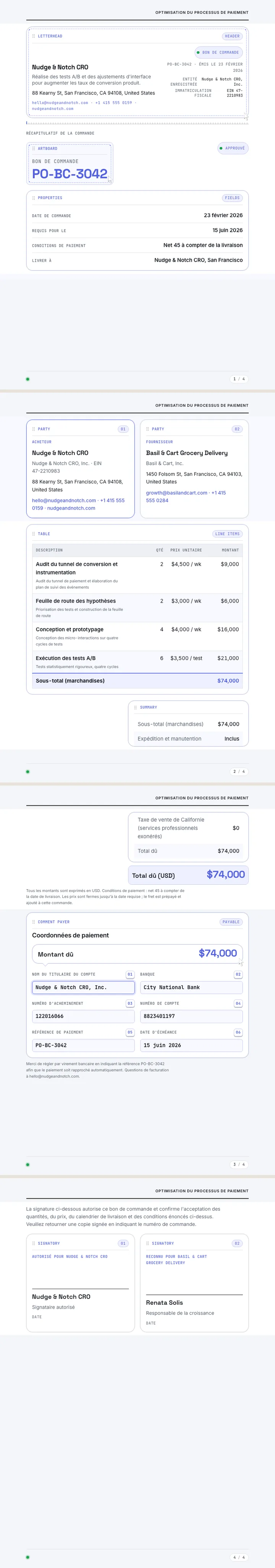 UI à micro-interactions — exemple complet généré par Waxe