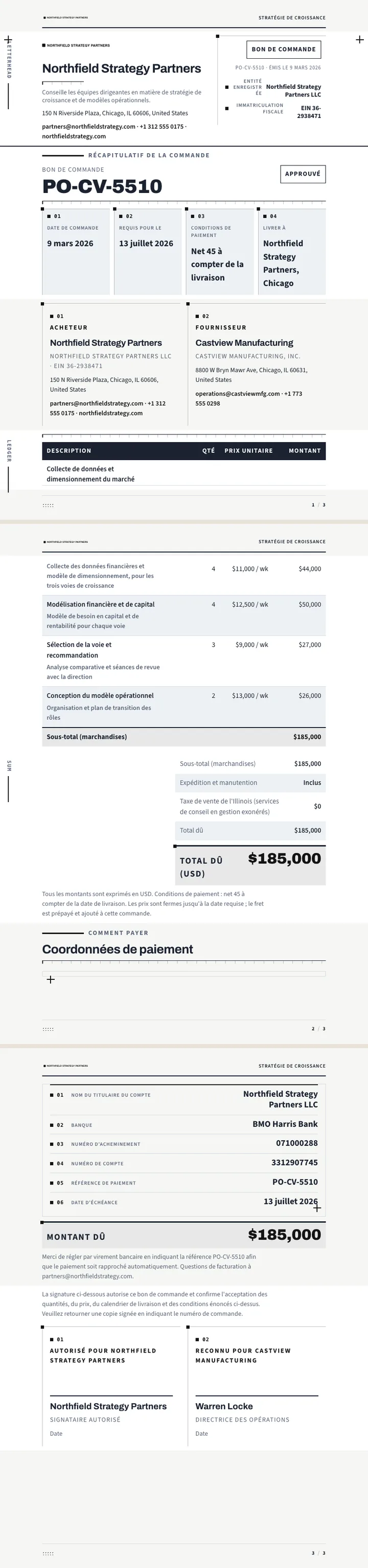 Minimalisme — exemple complet généré par Waxe