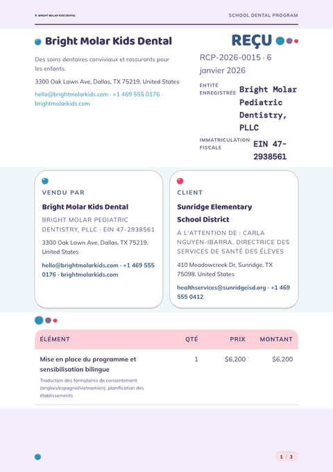 A finished receipt rendered in a morphisme look