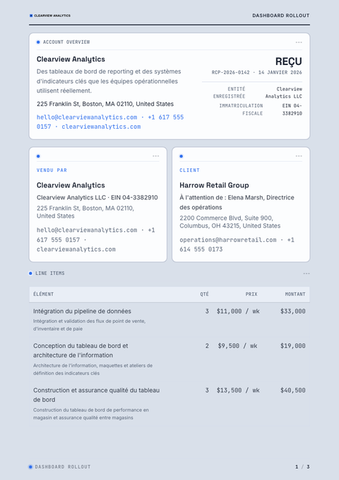 A finished receipt rendered in a technique look