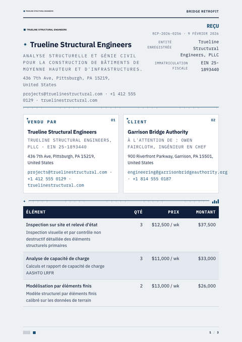 A finished receipt rendered in a technique look