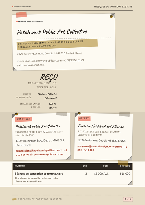A finished receipt rendered in a photo look