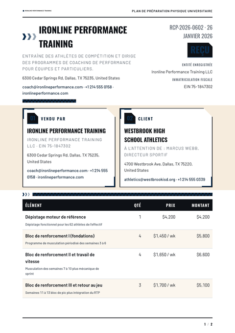 A finished receipt rendered in a divers look