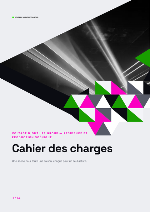 A finished requirements document rendered in a couleur look