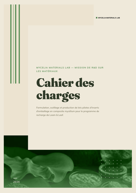 A finished requirements document rendered in a nature look