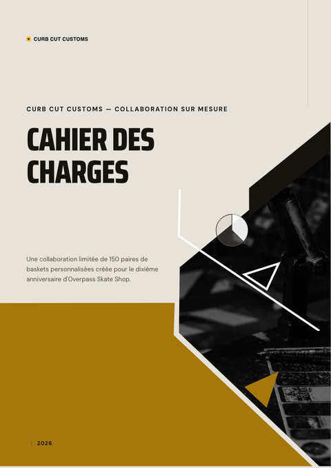 A finished requirements document rendered in a style de vie look