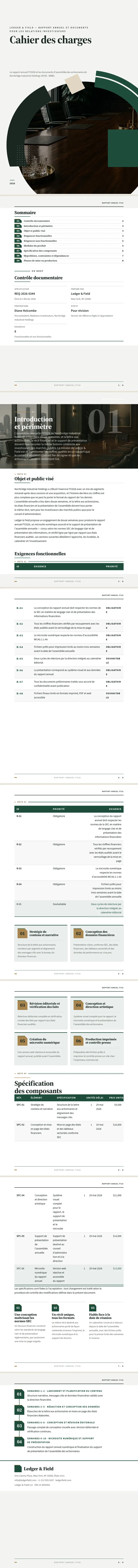 Rapport annuel — exemple complet généré par Waxe
