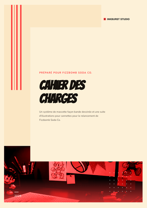 A finished scope of work rendered in a illustré look