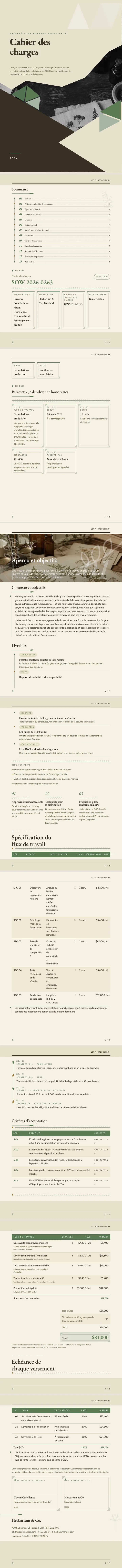 Botanique — exemple complet généré par Waxe