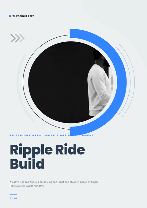 A finished pitch deck rendered in a flat & minimal look