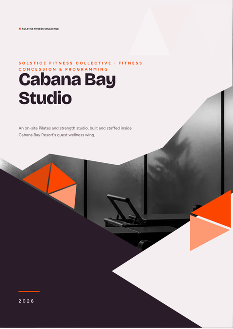 A finished pitch deck rendered in a gradient look