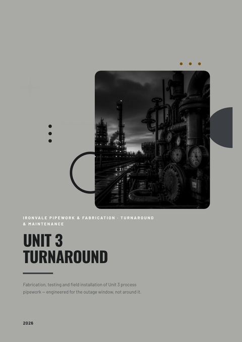 A finished pitch deck rendered in a lifestyle look