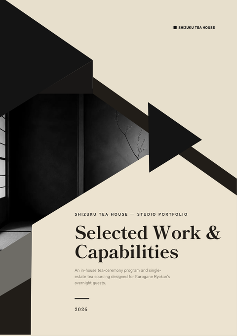 A finished portfolio rendered in a cultural look