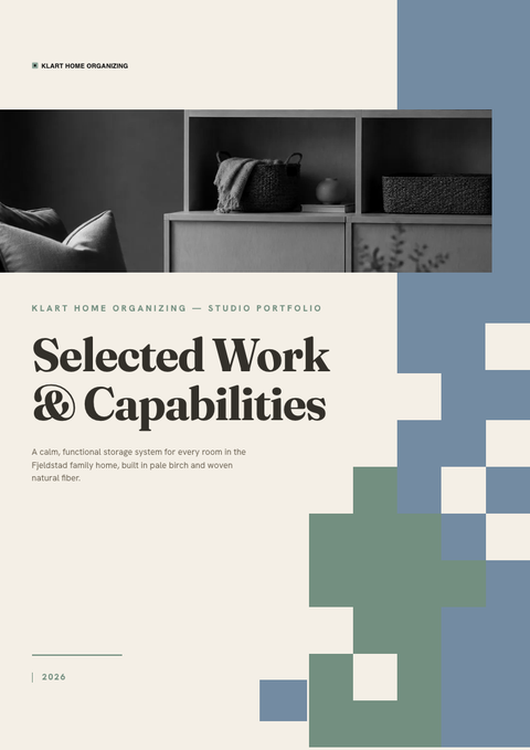 A finished portfolio rendered in a cultural look
