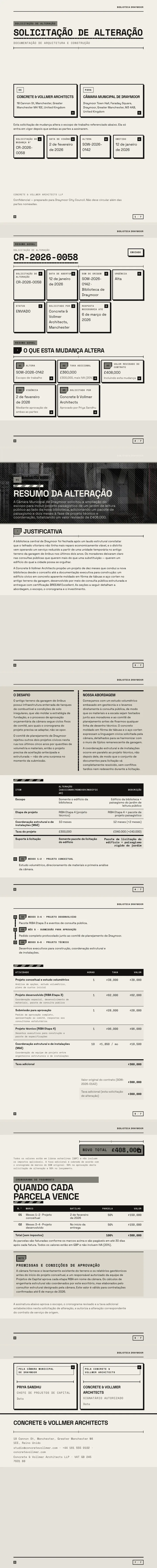 Brutalismo — exemplo completo criado pelo Waxe